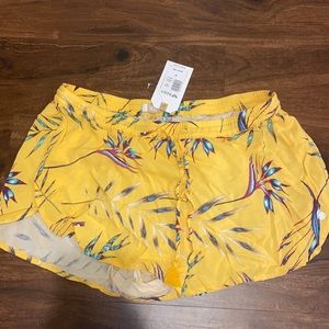 Women’s Yellow Rocky Flowy shorts